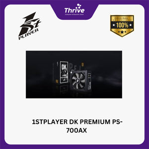 1STPLAYER DK PREMIUM PS-700AX 80+ Bronze Certified - Japanese Main Capacitors - SILENT FAN - 5 Years Warranty Replacement