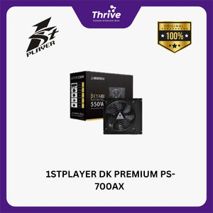 1STPLAYER DK PREMIUM PS-700AX 80+ Bronze Certified - Japanese Main Capacitors - SILENT FAN - 5 Years Warranty Replacement