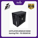 Load image into Gallery viewer, 1STPLAYER ARMOUR 550W Gaming PSU - PS-550AR 80+ Gold Certified - 5 Years Warranty Replacement
