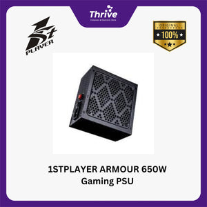 1STPLAYER ARMOUR 650W Gaming PSU - PS-650AR 80+ Gold Certified - 5 Years Warranty Replacement