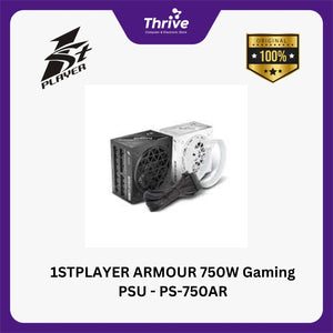 1STPLAYER ARMOUR 750W Gaming PSU - PS-750AR 80+ Gold Certified - 5 Years Warranty Replacement