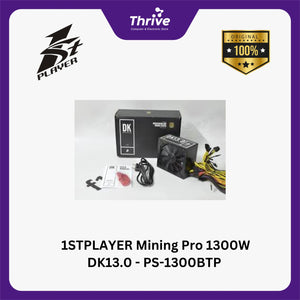 1STPLAYER Mining Pro 1300W DK13.0 - PS-1300BTP - Garansi 6 Bulan