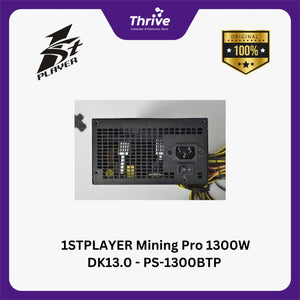 1STPLAYER Mining Pro 1300W DK13.0 - PS-1300BTP - Garansi 6 Bulan