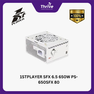 1STPLAYER SFX 6.5 650W PS-650SFX 80+ Gold Certified - Full Modular - All Japanese Capacitors - 7 Years Warranty Replacement