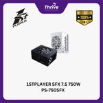 Load image into Gallery viewer, 1STPLAYER SFX 7.5 750W PS-750SFX 80+ Platinum Certified - Full Modular - All Japanese Capacitors - 7 Years Warranty Replacement - Include 12VHPWR PCI-E Adapter Cable
