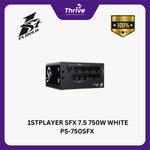 Load image into Gallery viewer, 1STPLAYER SFX 7.5 750W WHITE PS-750SFX 80+ Platinum Certified - Full Modular - All Japanese Capacitors - 7 Years Warranty Replacement - Include 12VHPWR PCI-E Adapter Cable
