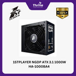 Load image into Gallery viewer, 1STPLAYER NGDP ATX 3.1 1000W HA-1000BA4 80+ Gold Certified - Full Modular - ATX3.1 and PCIe 5.1 Ready - Embossed Cable - 10 Years Warranty Replacement
