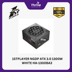 Load image into Gallery viewer, 1STPLAYER NGDP ATX 3.0 1300W WHITE HA-1300BA3 80+ Platinum Certified - Full Modular - CYBENETICS ATX3.0 PASS - PCIe 5.0 Ready - 10 Years Warranty Replacement
