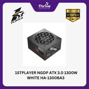 1STPLAYER NGDP ATX 3.0 1300W WHITE HA-1300BA3 80+ Platinum Certified - Full Modular - CYBENETICS ATX3.0 PASS - PCIe 5.0 Ready - 10 Years Warranty Replacement