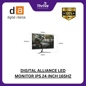 DIGITAL ALLIANCE LED MONITOR IPS 24 INCH 165HZ