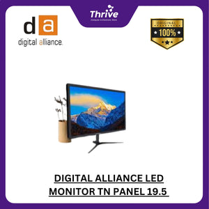DIGITAL ALLIANCE LED MONITOR TN PANEL 19.5 INCH 75HZ