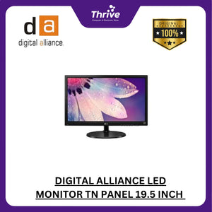 DIGITAL ALLIANCE LED MONITOR TN PANEL 19.5 INCH 75HZ