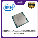 Load image into Gallery viewer, E-2334 Xeon Processor LGA1200 3.4 GHz 45755 8 MB
