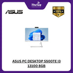 Load image into Gallery viewer, ASUS PC DESKTOP S500TE I3 13100 8GB 256GB W11 BLK -382000003W +LED 21.5 C2223HE
