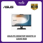 Load image into Gallery viewer, ASUS PC DESKTOP S500TE I3 13100 8GB 256GB W11 BLK -382000003W +LED 21.5 C2223HE
