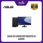 Load image into Gallery viewer, ASUS PC DESKTOP S500TE I5 13400 8GB 512GB W11 BLK -585000003W +LED 21.5 C2223HE
