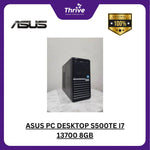 Load image into Gallery viewer, ASUS PC DESKTOP S500TE I7 13700 8GB 512GB W11 -785000002W +LED 21.5 C2223HE
