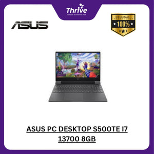 ASUS PC DESKTOP S500TE I7 13700 8GB 512GB W11 -785000002W +LED 21.5 C2223HE