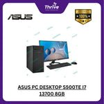 Load image into Gallery viewer, ASUS PC DESKTOP S500TE I7 13700 8GB 512GB W11 BLK -785000000W +LED 21.5 C2223HE
