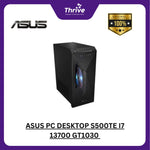 Load image into Gallery viewer, ASUS PC DESKTOP S500TE I7 13700 GT1030 2GB/ 16GB 512GB W11 BLK -715030000W +LED 21.5 C2223HE
