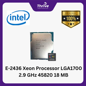 E-2436 Xeon Processor LGA1700 2.9 GHz 45820 18 MB