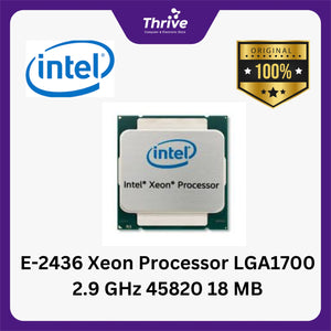 E-2436 Xeon Processor LGA1700 2.9 GHz 45820 18 MB