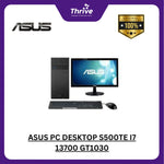 Load image into Gallery viewer, ASUS PC DESKTOP S500TE I7 13700 GT1030 4GB/ 8GB 512GB W11 BLK -785030000W +LED 21.5 C2223HE
