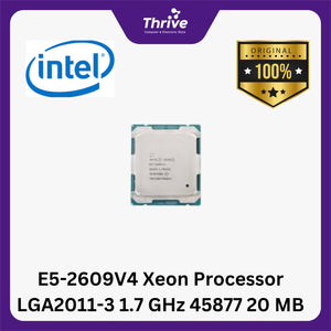 E5-2609V4 Xeon Processor LGA2011-3 1.7 GHz 45877 20 MB