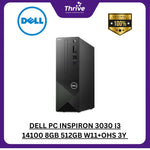 Load image into Gallery viewer, DELL PC INSPIRON 3030 I3 14100 8GB 512GB W11+OHS 3Y + MONITOR 21.5
