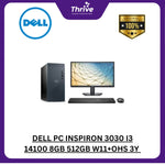 Load image into Gallery viewer, DELL PC INSPIRON 3030 I3 14100 8GB 512GB W11+OHS 3Y + MONITOR 21.5
