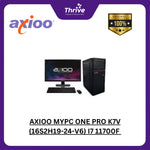 Load image into Gallery viewer, AXIOO MYPC ONE PRO K7V (16S2H19-24-V6) I7 11700F 16GB 256GB+2THDD VGA 6GB 550W W10PRO 1Y
