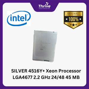 SILVER 4516Y+ Xeon Processor LGA4677 2.2 GHz 24/48 45 MB