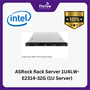 ASRock Rack Server 1U4LW-E2314-32G (1U Server)