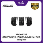 Load image into Gallery viewer, VP4700 TUF BACKPACK/15_17//BK/HB/S/10 IN 1 ROG Backpack
