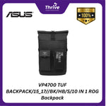 Load image into Gallery viewer, VP4700 TUF BACKPACK/15_17//BK/HB/S/10 IN 1 ROG Backpack
