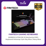 Load image into Gallery viewer, FANTECH MK890V2 ATOM 96 V2 Mechanical 96% Keyboard Hotswap 3 pin Sky Blue / Navy Blue