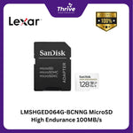 Load image into Gallery viewer, LMSHGED064G-BCNNG MicroSD High Endurance 100MB/s