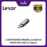 Load image into Gallery viewer, LJDD400256G-BNQNG JumpDrive D400 OTG USB 3.1 Type C