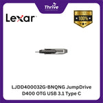 Load image into Gallery viewer, LJDD400032G-BNQNG JumpDrive D400 OTG USB 3.1 Type C