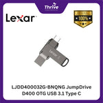 Load image into Gallery viewer, LJDD400032G-BNQNG JumpDrive D400 OTG USB 3.1 Type C