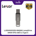 Load image into Gallery viewer, LJDD400032G-BNQNG JumpDrive D400 OTG USB 3.1 Type C
