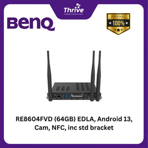 RE8604FVD (64GB) EDLA, Android 13, Cam, NFC, inc std bracket