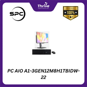 PC AIO A1-3GEN12M8H1TBIDW-22