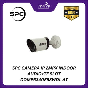 SPC CAMERA IP 2MPX INDOOR AUDIO+TF SLOT DOME6340E88WDL AT