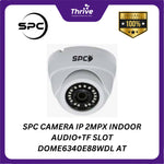 Load image into Gallery viewer, SPC CAMERA IP 2MPX INDOOR AUDIO+TF SLOT DOME6340E88WDL AT
