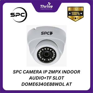 SPC CAMERA IP 2MPX INDOOR AUDIO+TF SLOT DOME6340E88WDL AT