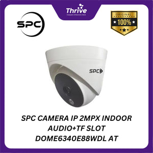 SPC CAMERA IP 2MPX INDOOR AUDIO+TF SLOT DOME6340E88WDL AT