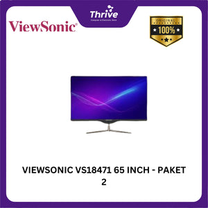 VIEWSONIC VS18471 65 INCH - PAKET 2