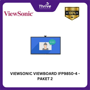 VIEWSONIC VIEWBOARD IFP9850-4 - PAKET 2