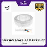 Load image into Gallery viewer, SPC KABEL POWER - RG 59 PWR WHITE 100M
